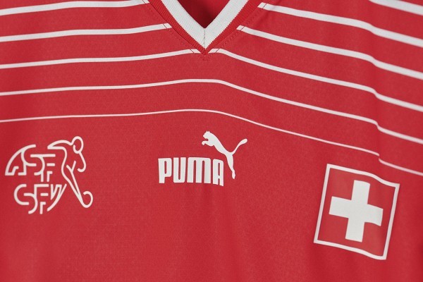 Schweiz Matchtröja Hemma VM 2022